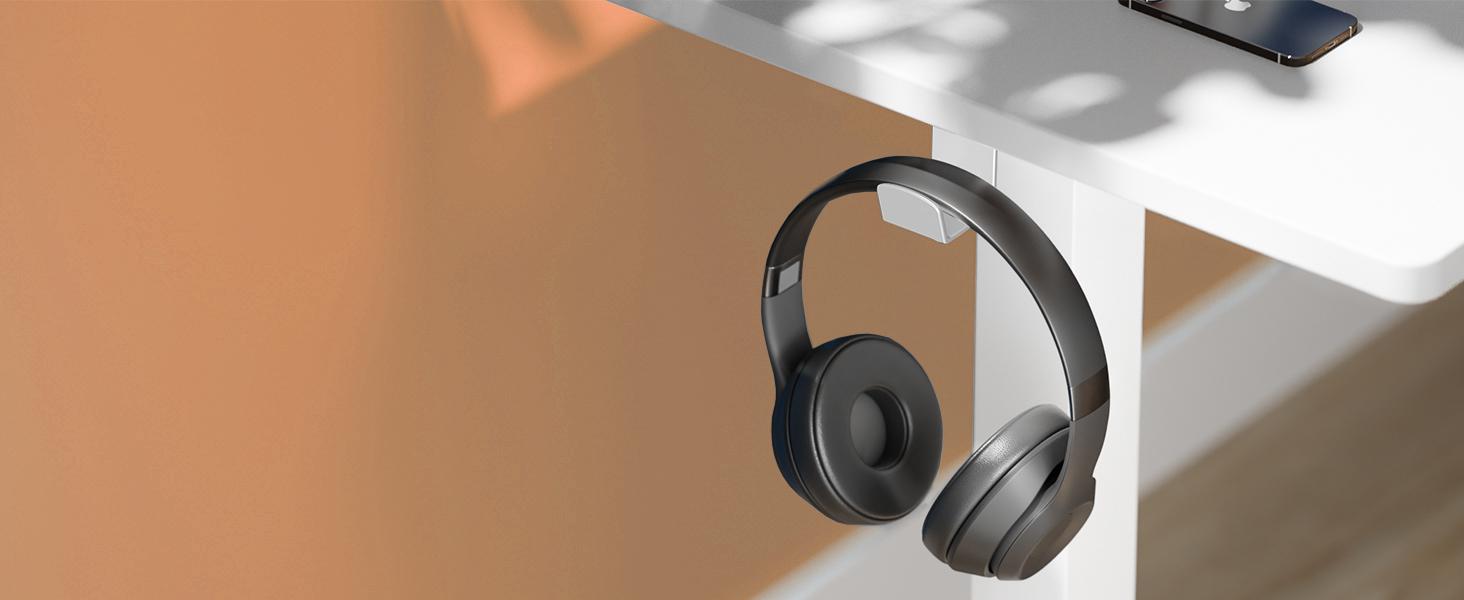 SweetFurniture S -  Electric Standing Desk with Memory Preset, Ergonomic Height Adjustable Table with T-Shaped Metal Bracket Modern Workstations