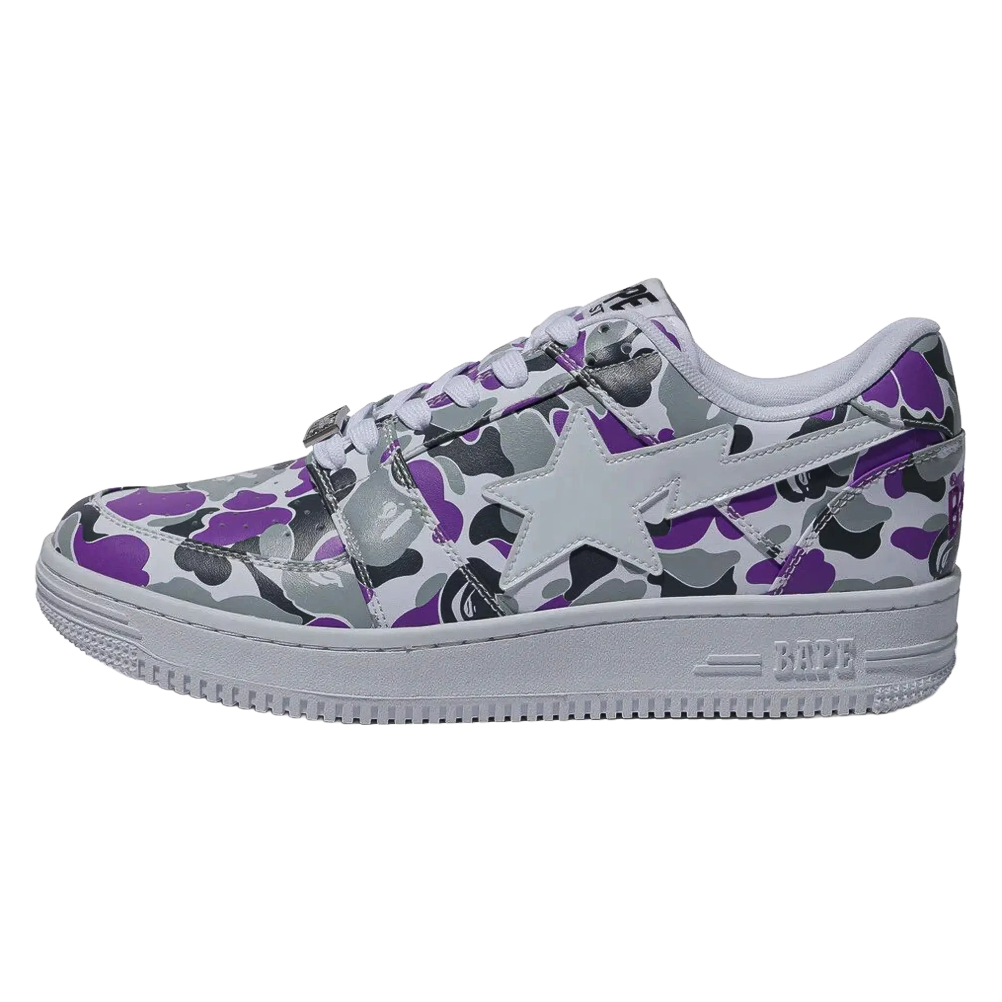 Bapesta Low "Purple Camo" 1G72191018