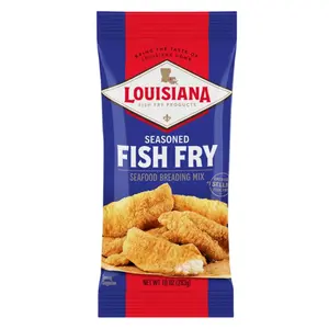 Louisiana Fish Fry Products Seasoned Fish Fry Breading Mix 10 oz.