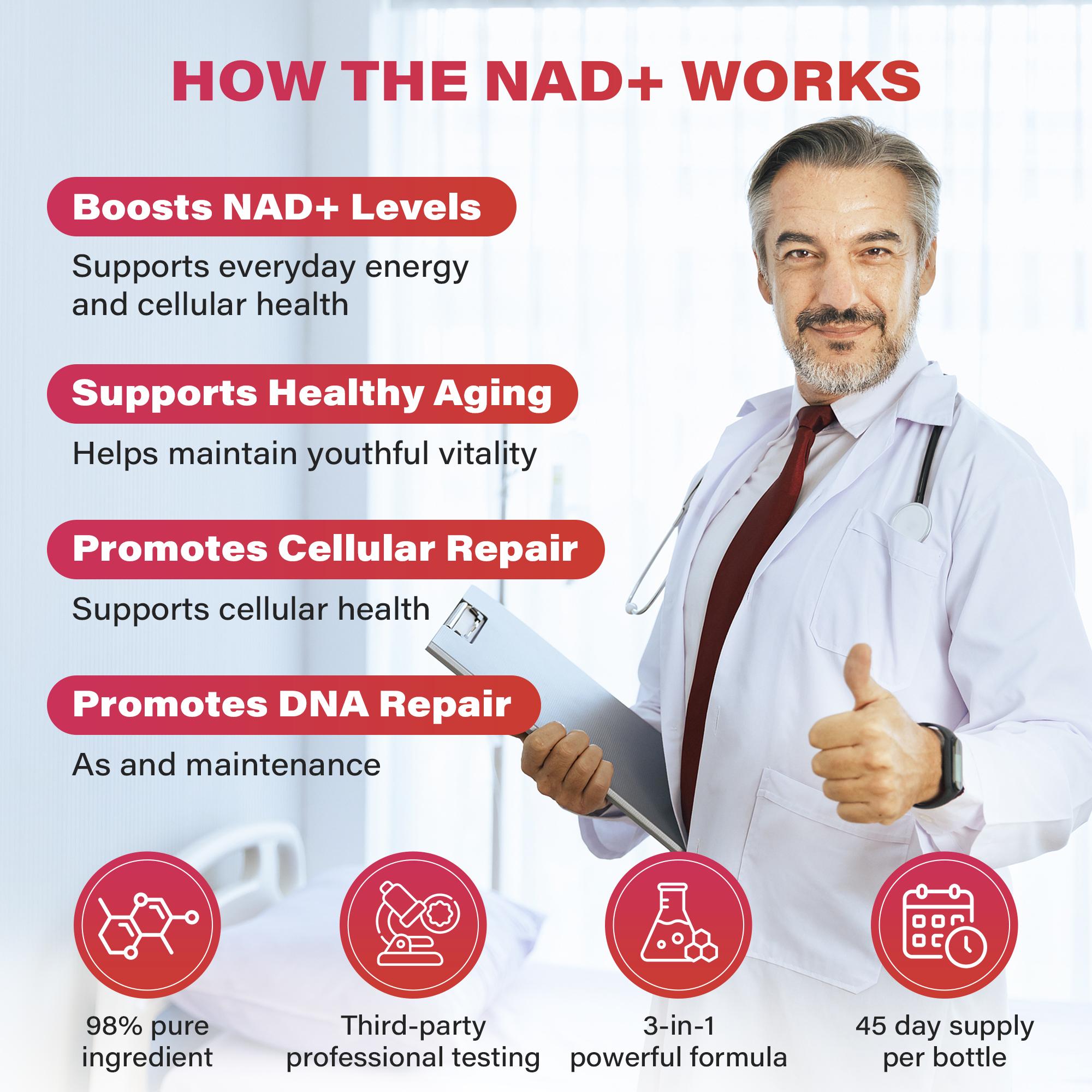 Zooone-NAD 1000+ berry fruit flavor  Supplement - Liposomal Nicotinamide Riboside 300G