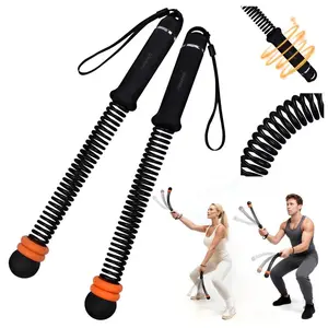 2026 Valentine's Day Gift | Weighted Cordless Battle Ropes, Quiet Ropeless Exercise Rope for Men & Women, Portable Home Gym Fitness Equipment for HIIT, CrossFit & Full-Body Workouts, Heavy Resistance for Strength Lifting
