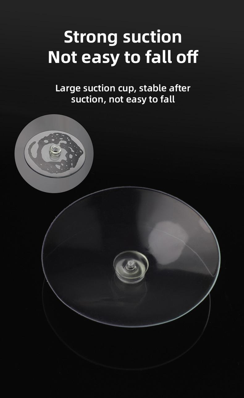 Waterproof Speaker Portable Suction Cup with LED Lights Rechargeable Bluetooth-compatible for Home Bathroom Outdoor Shower Black Wireless Speaker，hands-free