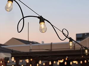 Brightech Ambience Pro Solar Powered Outdoor String Lights