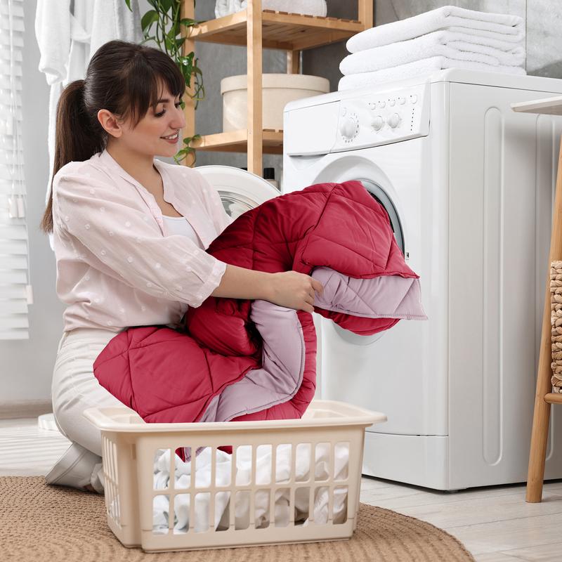 Hannah Bedding 3Pc Reversible Comforter Set – Soft Woven Polyester Autumn Down Alternative -Plush, Cozy, Fluffy Lightweight, Machine Washable - All-Season Queen Comforter Set- King Size Comforter Set