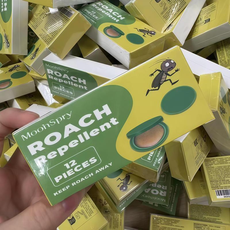 Indoor roach bait gel and trap, - 48 pieces, roach killer - home outdoor pest control dragonfly bug repellent bear spray advion cockroach Roach Bait Trap Kit moon moons  pry Cockroach Killer Repellent Set