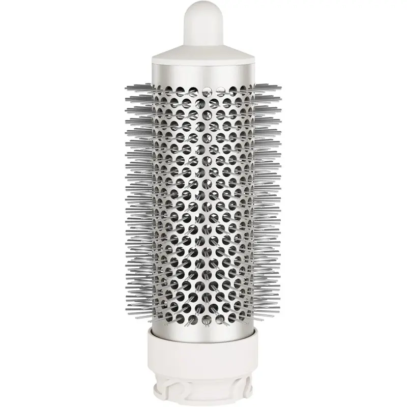 Silver Color Oval Round Comb Accessory, Premium Hair Brush, Hairstyle Brush, Volumizer Brush, Styling Twist Brush, Volumizing Root Lift, Home Hair Styling, Daily Blow Dry, Single Item Pack