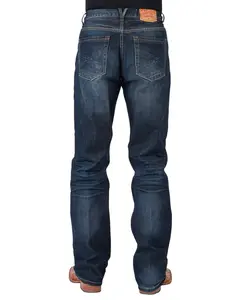 Stetson Men's Modern Fit Bootcut Jeans - 11-004-1312-4070 Bu