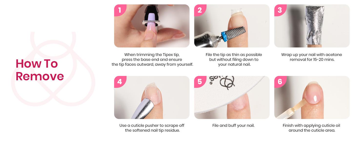 【Christmas Clearance】Beetles Tipex Instant Apex Nail Extension Tips -  Almond Coffin Square Oval Stiletto Squoval Shapes Thick Acrylic Nails for Manicure Gel Press Ons DIY Nail Art