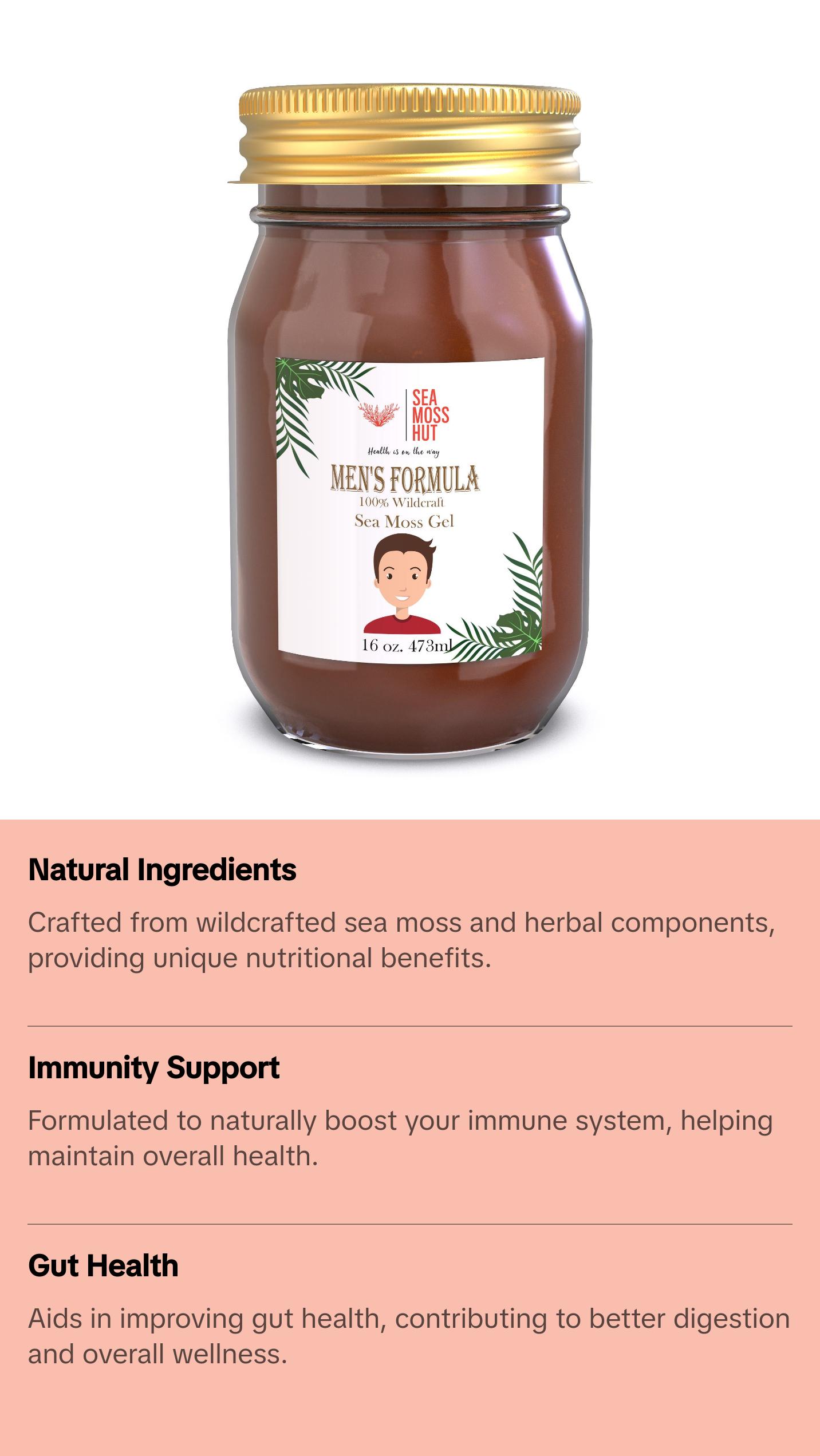 Men's Performance Sea Moss Gel