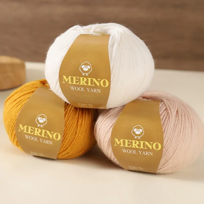 10 Pieces Merino Wool Yarn Bulk Balls, 500g Each, Medium Weight, Hand-Dyed Gradient Colors, Ideal for Knitting Sweaters, Scarves, Hats, Granny Square Crochet, Crochet Supplies