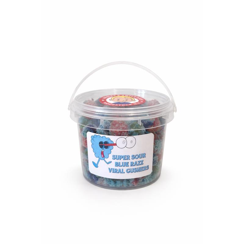 Super Sour Blue Raspberry Gushers