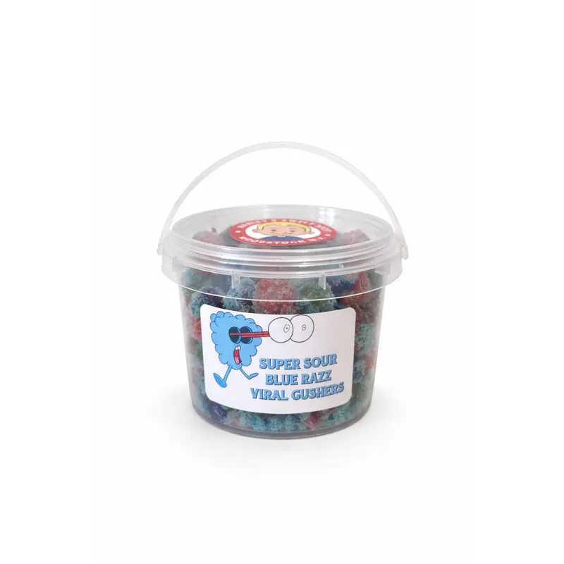 Super Sour Blue Raspberry Gushers
