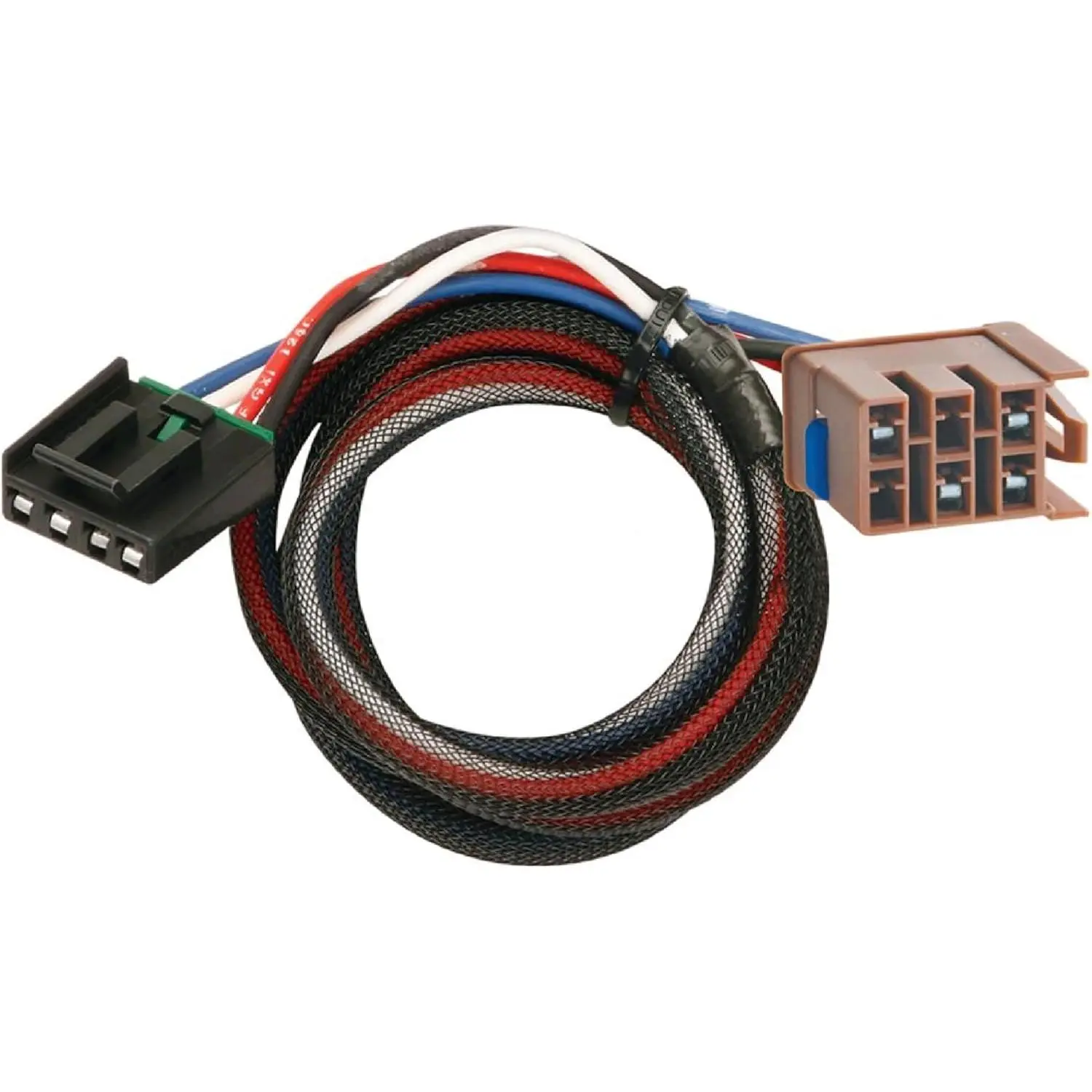 GM Vehicle 3015-P Brake Control Wiring Harness - Copper Wire, Braided Nylon Thread, Custom Design, Plug & Play, Secure Connections, 8x0.5x8.5in Brake Control Wiring Adapter, Black