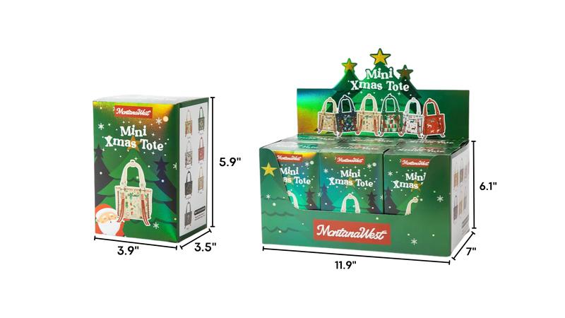 Montana West Mini Xmas Tote Blind Box Gift for Holiday Suprises
