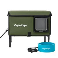 Green Heated House + Heated Bowl