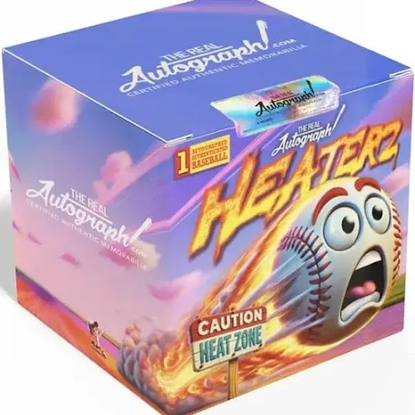 PYD- 1- Box Heaterz Break- The Real Autograph- Guaranteed Sports Trading Cards