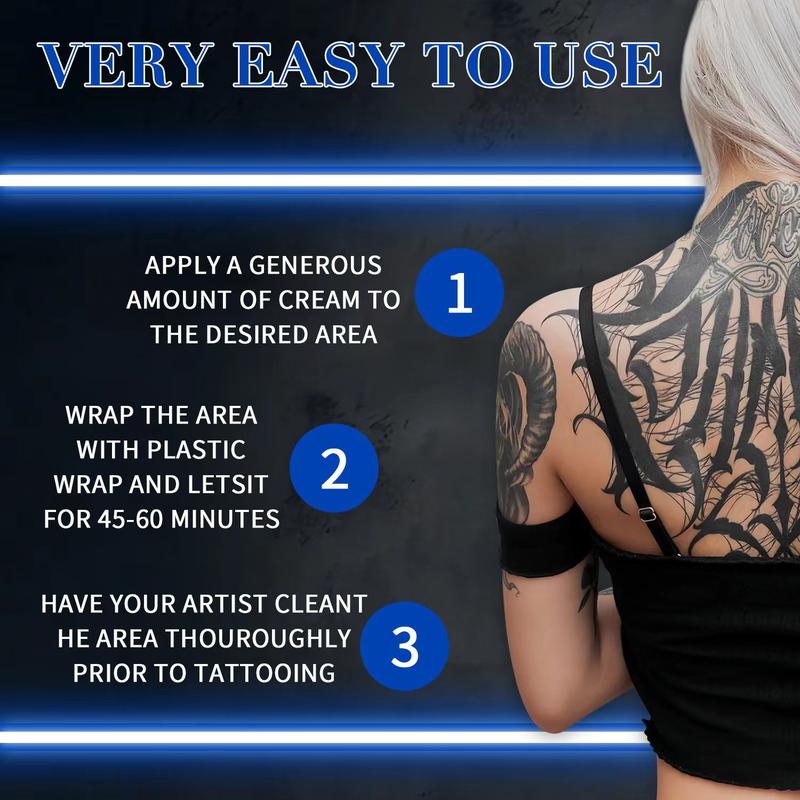 TKTX Numbing Cream (2 Pack)  Fast-Acting Pain Relief Cream for Tattoos, Waxing, Microneedling | 10g Each Tube | Long-Lasting Numbness