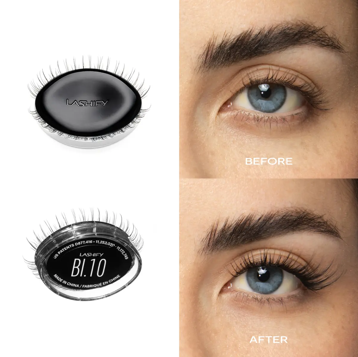 Lashify Ice Gossamer Lashes with GripTex Technology for a Natural Look