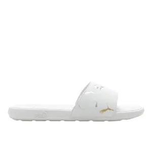 PUMA Womens Cool Cat 2.0 Toss Slide Casual Sandals Casual - Grey