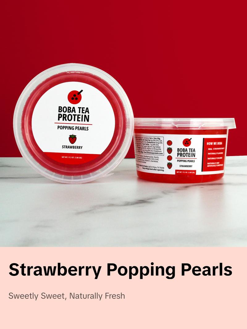 Strawberry Popping Pearls