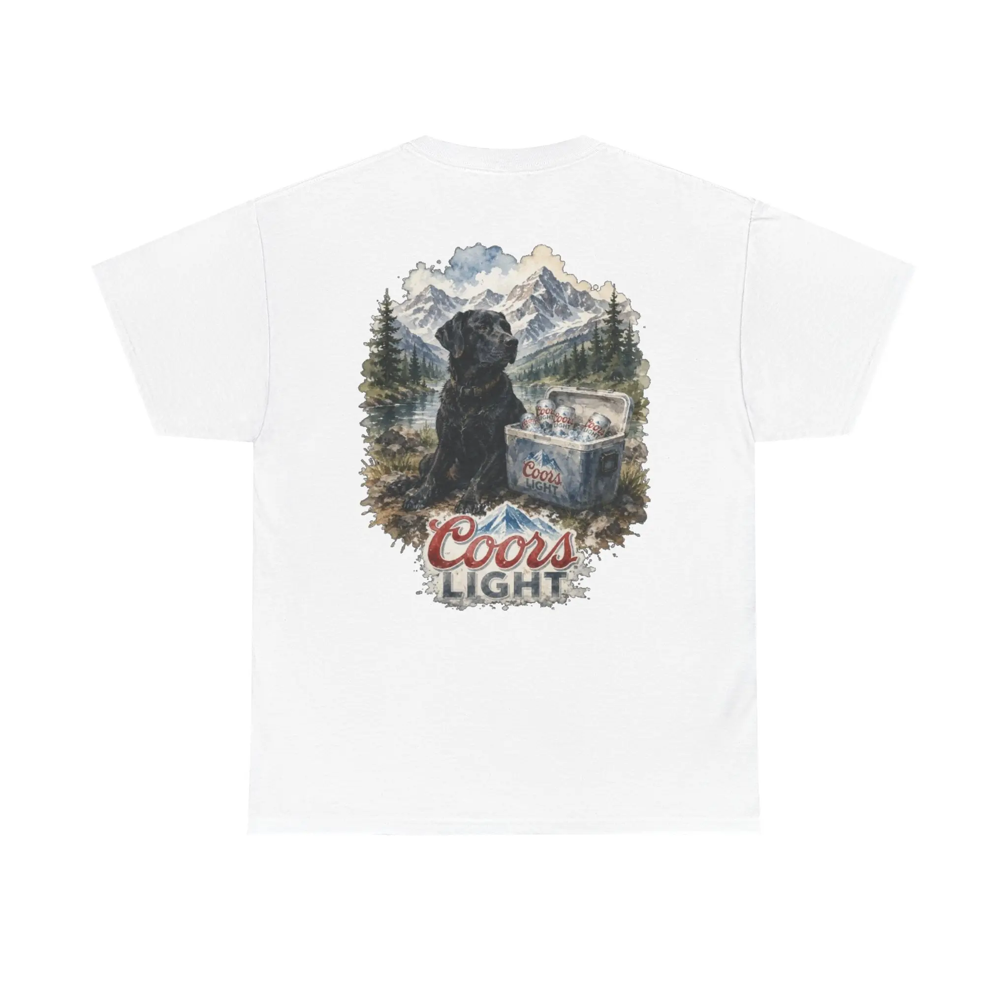 Black Labrador Mountain Beer Graphic Tee