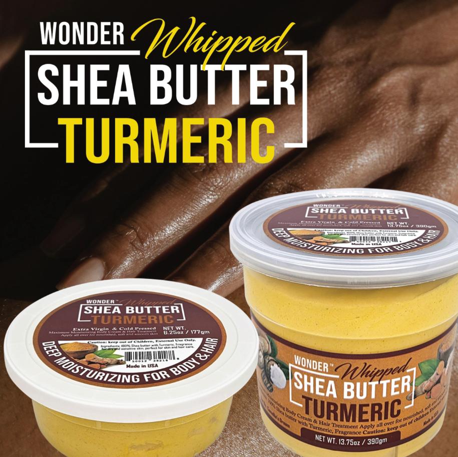 WONDER Whipped Shea Butter - Turmeric 13oz