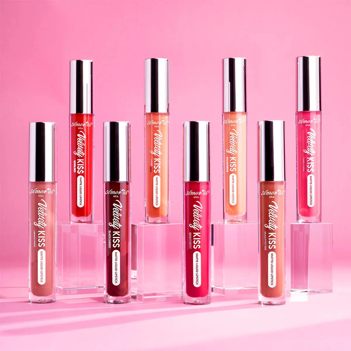 AMORUS - Velvety Kiss Matte Liquid Lipstick