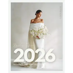 The Bride’s Dream 2026 Wedding Dresses Trends LookBook: The Ultimate Bridal Magazine Featuring Modern Silhouettes, Designer Ideas & Elegant Inspiration (The Perfect Day Wedding Collection) Paperback – November 12, 2025