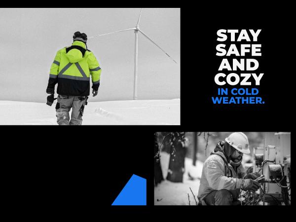 toolant Warm Safety Jackets for Men, High Visibility Reflective Work Jackets, Waterproof Construction Coats for Cold Weather