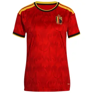 Red Belgium Home Jersey 2026-2027, 2026-2027 Red Color Belgium Home Short Sleeve Soccer Jersey