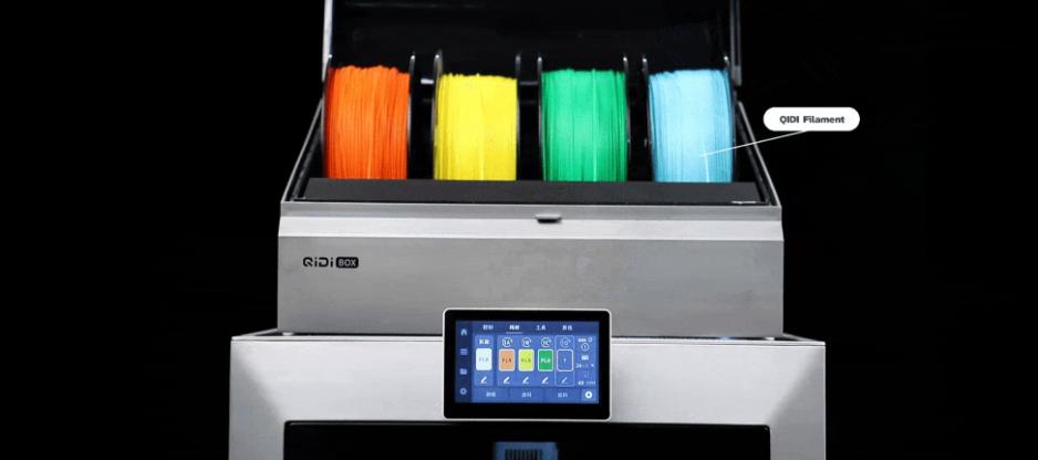 QIDI TECH PLA Basic Filament 1.75mm, Easy-to-Print 3D Printer Filament, High-Speed Printing up to 300mm/s, RFID Auto Recognition, Compatible with Most FDM 3D Printers, 1kg Spool (2.2lbs)