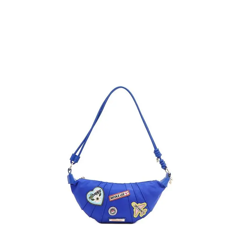 Nicole Lee USA Color Patch Croissant Bag