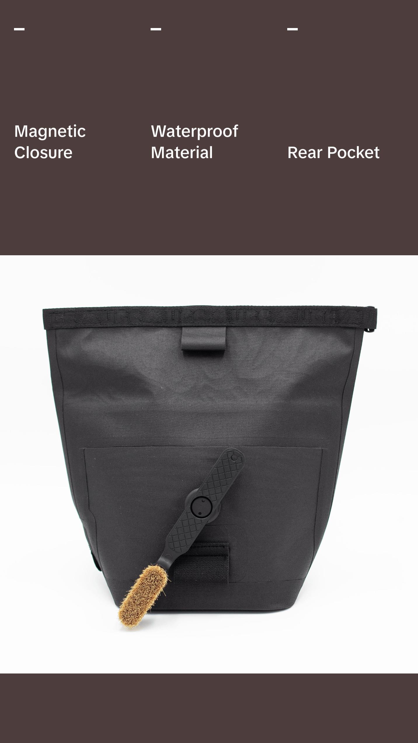 Chalk Bucket 2.0 (Stealth) - Magnetic Closure