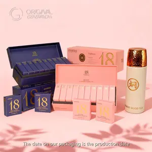 BOGO Forever 18 Tea 2 Cartons With Pressure Thermos (90g 3g×3packs×10boxes)(red dates, wolfberry,Shoumei white tea) (Shoumei white tea, black wolfberry, astragalus)One Piece Is Enough For Whole Day