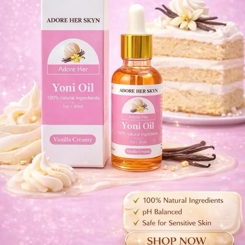 BUY 1 GET 1 FREE | Vanilla Yoni Oil | Moisturizing Daily Care