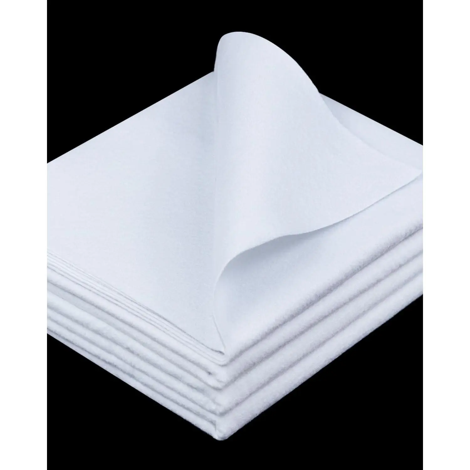 Iron-On Fusible Fleece Interfacing: Medium Weight One-Sided Loft Iron On Fusible Fleece White for Quilting Tote Bags and Home Decor(39 Inches x 1 Yard)