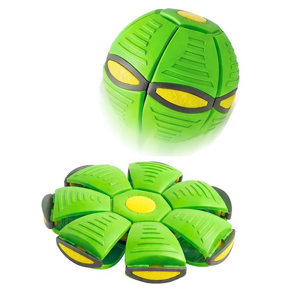 CHERMORY Random 3-Piece Magic Flying Saucer Ball Set - Magic Metaball - Best Outdoor Toy for Kids, Foldable Magic Flying Saucer Ball, Sensory Decompression Toy for Boys and Girls, Interactive Metaball