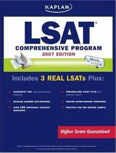 USED-Kaplan LSAT 2007, Comprehensive Program by Kaplan (Paperback)