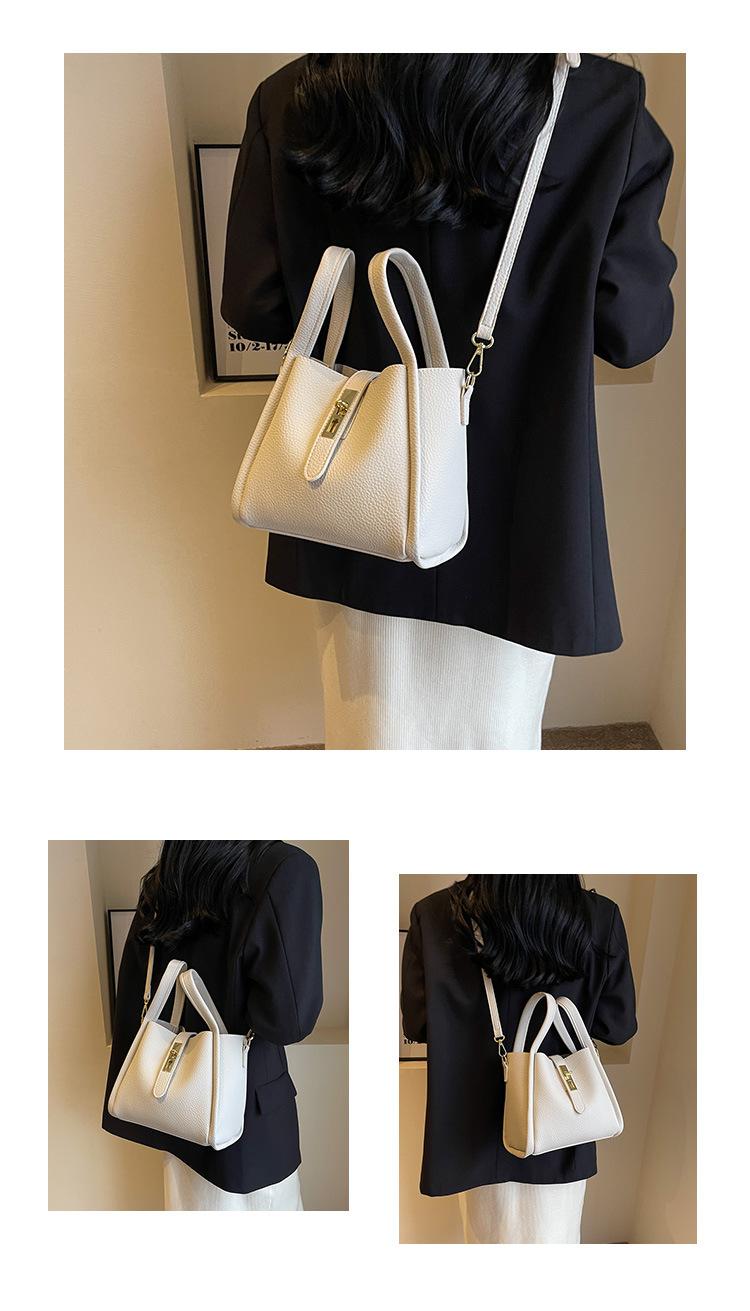 2026 Women's Elegant Solid Color Handbag, Fashion  Leather Shoulder Bag for Daily Used, Casual Trendy Versatile High-quality Commuting Bag, Girl Fashionable Bag,  Tote Satchel PU