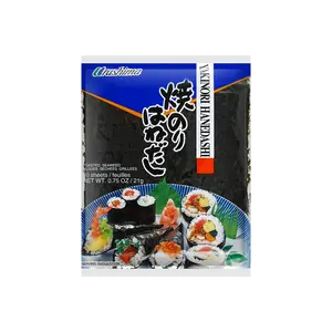 Takaokaya Japanese Roasted Seaweed Nori Sheets for Sushi Rolls - 21g Pack, Premium Quality