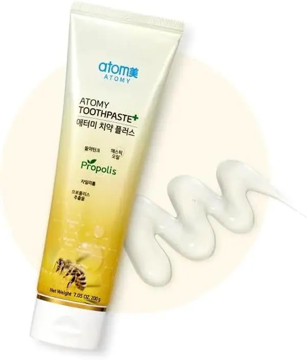 Korean Toothpaste | Whitening & Gum Health | Fresh Breathe | Citrus Flavor | Propolis Gum Protection Cleaning