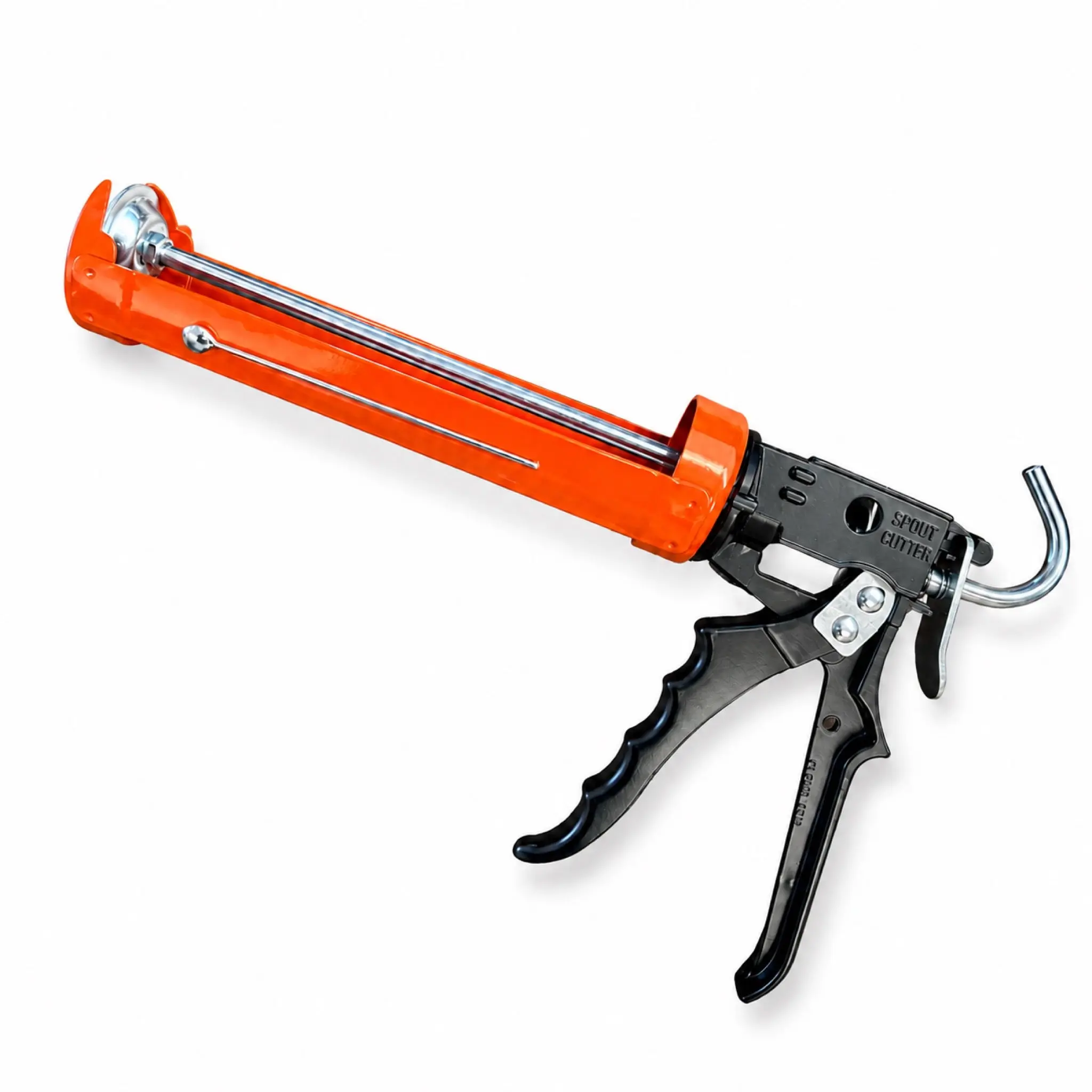 Heavy Duty Caulking Gun #VP-250 with Spout Cutter, Piercing Tool & Dripless Release Lever