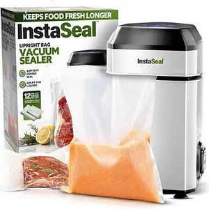 Bell+Howell InstaSeal Upright Bag Vacuum Sealer with Bags