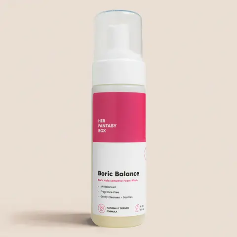 Boric Balance - Sensitive Boric Acid Foam pH Wash - Natural Ingredients