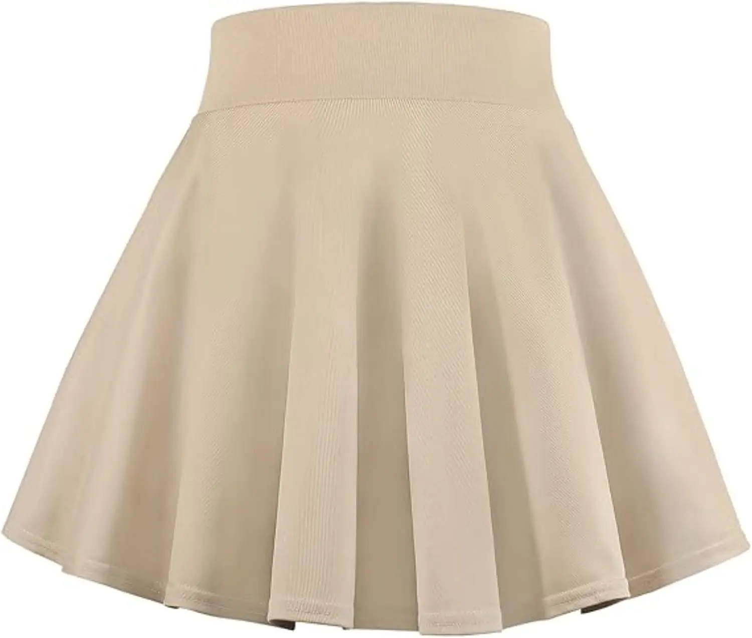 Girls' Pleated Flared Uniform Skirt - Casual Wear for Back to School, Daily Use - Kids 5-13 Years, Uniform Back To School