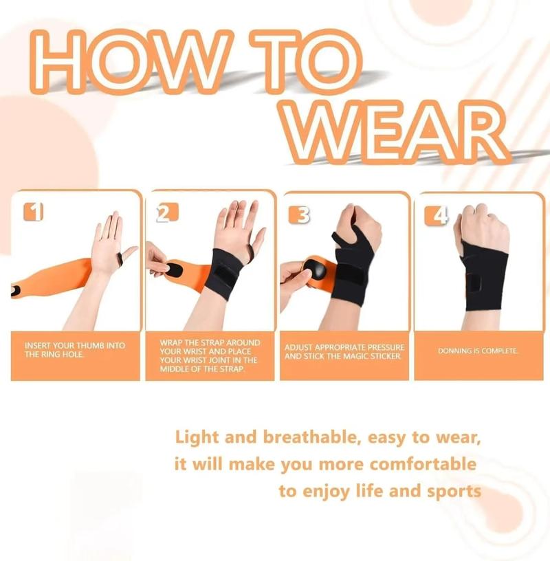 2 Pack Breathable Wrist BraceAdjustable Compression Support forCarpal Tunnel, Arthritis & GymWorkouts -Ultra-Thin Sweat-Wicking Design for Men & Women(Black） ankle wrap soft protective sleeve