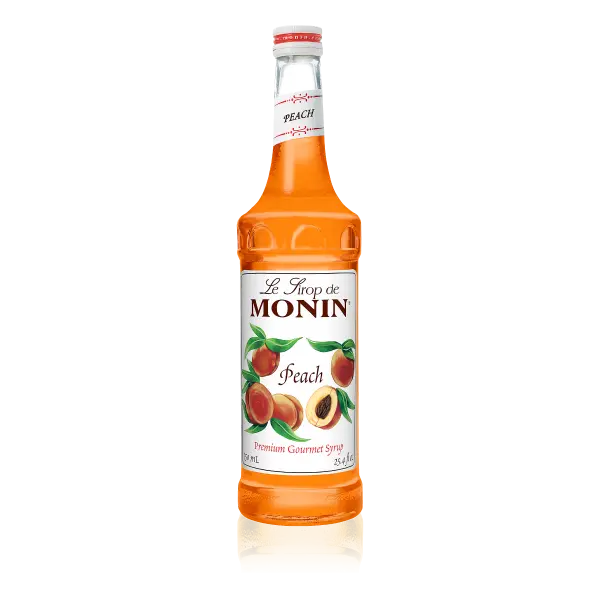 Monin Peach Syrup - Bottle (750mL)