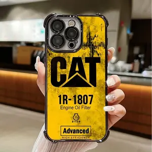 CAT 1R-1807 Engine Oil Filter Phone Case For iPhone 17 Pro Max 16 15 14 13 12 11 PRO PLUS MAX | Corner Protector Bumper Case | Heavy Equipment Aesthetic Design  #YGSJDGA1
