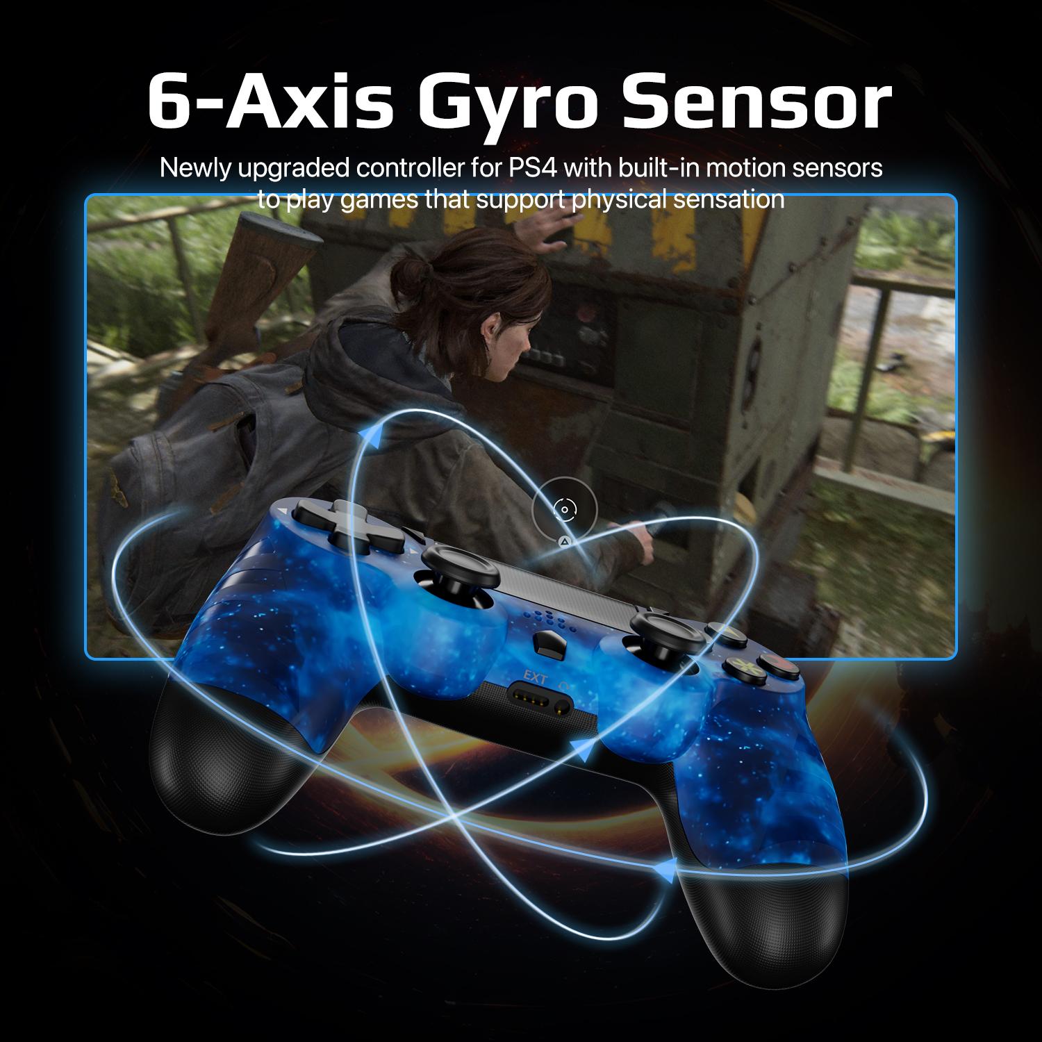 Wireless Controller for PS4/PS3/PC/Android/iOS, With Double Vibration, Motion sensing, Touchpad, Speaker, 3.5mm Audio Jack, Gaming Accessory, Console Controller, PS412 Wireless Controller for PS4/PS3/PC/Android/iOS, With Double Vibration, Motion sensing, Touchpad, Speaker, 3.5mm Audio Jack, Gaming Accessory, Console Controller, PS412