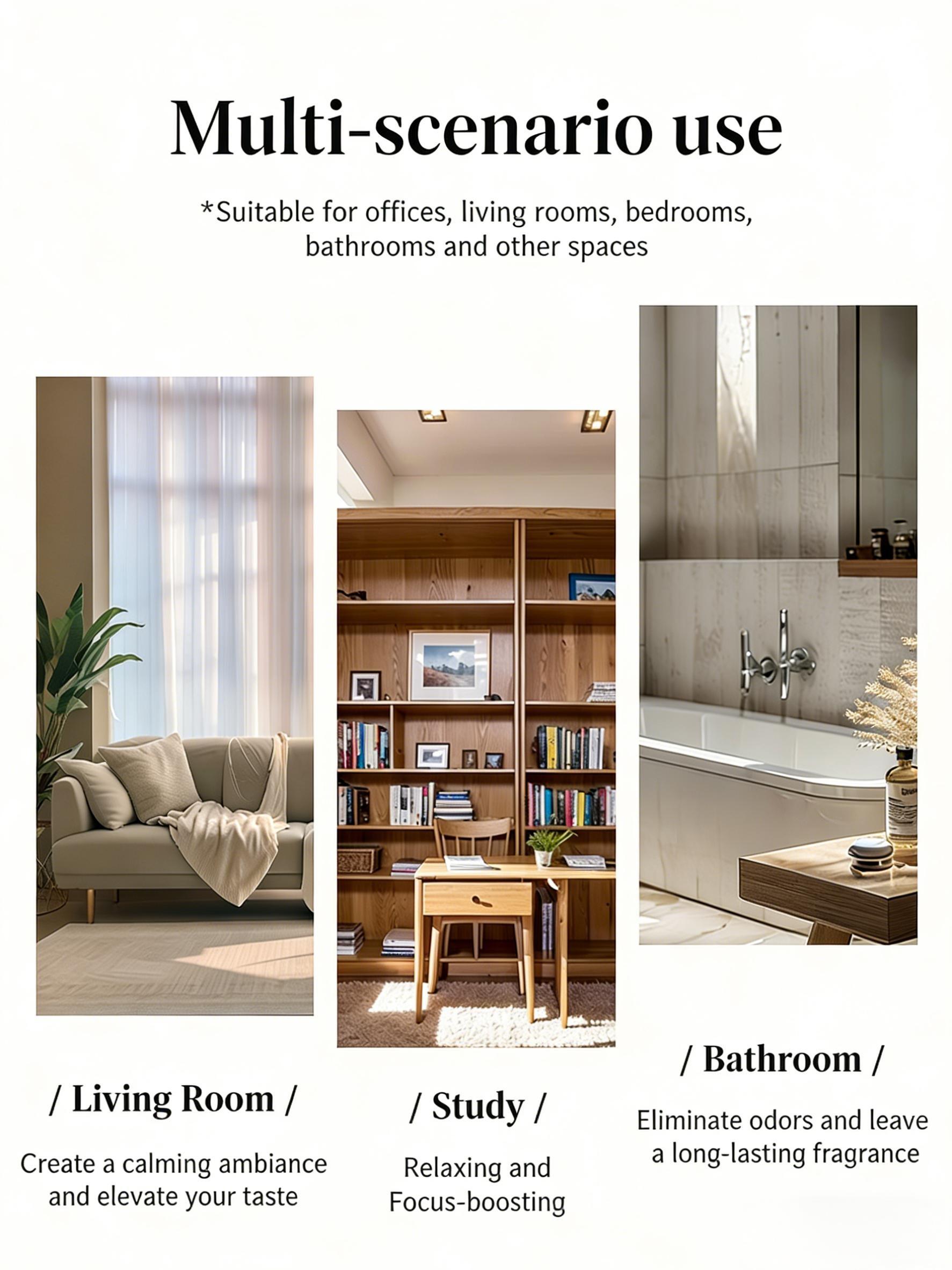 (16.91Oz) 500ml Automatic Spray Aromatherapy Value Large Capacity Aromatherapy Bedroom Room Living Room, Elegant Smoke-Free Aromatherapy for Bedrooms, Living Rooms and Bathrooms | Excellent Home Decoration Gifts, diffuser Long Lasting Diffuser